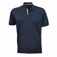 Stencil Mens SuperDry Short Sleeve Polo_ Navy