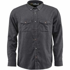 Stormtech Mens Cambridge Long Sleeve Shirt_ Charcoal