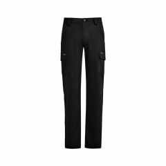 Syzmik Mens Lightweight Drill Cargo Pant Black 