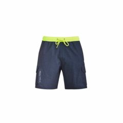 Syzmik Mens Streetworx Stretch Work Board Short Navy Marle