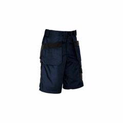 Syzmik Mens Ultralite Multi pocket Short Navy