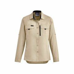 Syzmik Womens Outdoor L_S Shirt Sand