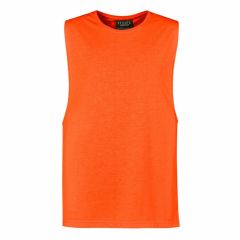 Syzmik ZH297 Mens 180gsm Hi Vis Sleeveless Tee_ Orange