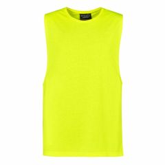 Syzmik ZH297 Mens 180gsm Hi Vis Sleeveless Tee_ Yellow