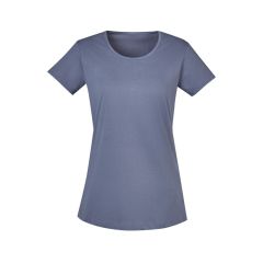 Syzmik ZH735 Womens Streetworx Tee Shirt_ Petrol Blue