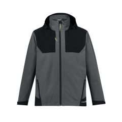 Syzmik ZJ310 Unisex Streetworx Stretch Waterproof Jacket_ Charcoa