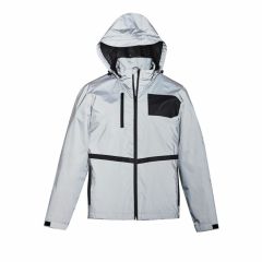 Syzmik ZJ380 Unisex Streetworx Reflective Waterproof Jacket_ Refl