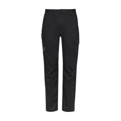 Syzmik ZP145S Mens Stout Summer Cargo Pant_ Black