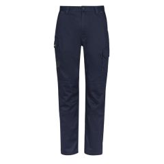 Syzmik ZP145S Mens Stout Summer Cargo Pant_ Navy