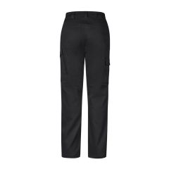 Syzmik ZP730 Womens Essential Basic Stretch Cargo Pant_ Black