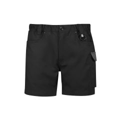 Syzmik ZS607 Mens Rugged Cooling Stretch Short_ Black