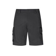 Syzmik ZS822 Mens Streetworx Heritage Short_ Charcoal