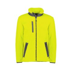 Syzmik ZT285 Unisex Streetworx Full Zip Sherpa Fleece_ Yellow