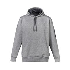 Syzmik ZT467 Unisex Multi_Pocket Hoodie_ Grey Marle_Charcoal