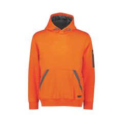 Syzmik ZT667 Unisex Streetworx Water Resistant Hoodie_ Orange