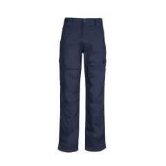 Syzmik ZW001S Mens Midweight Drill Cargo Pant_ Stout_ Navy