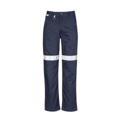 Syzmik ZW004S Mens Taped Utility Pant_ Stout_ Navy