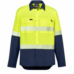 Syzmik ZW470 Mens 100gsm Segment Taped Polyester Ripstop Shirt