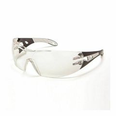 UVEX Pheos Glasses Clear Lens HC 3000_ Black_White