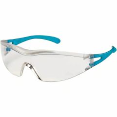 Uvex X_One Clear Lens_ Blue Frame _ HC3000 Lens Coating