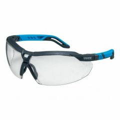 Uvex i_5 Specs_ Clear 80__ VLT cat 0_ Uvex SV Excellence Lens_ Anthracite_Blue Frame