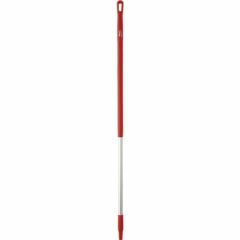 Vikan Aluminium Handle_ 1310 mm_ Red