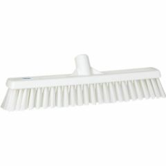 Vikan Broom_ 410 mm_ Soft_hard_ White