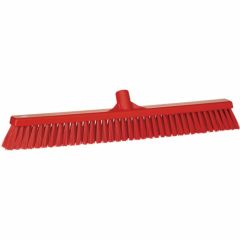 Vikan Broom_ 610 mm_ Soft_hard_ Red