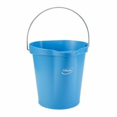 Vikan Bucket_ 12 Litre_ Blue