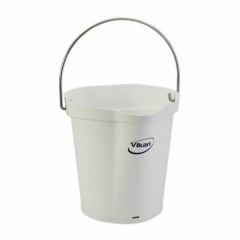 Vikan Bucket_ 6 Litre_ White