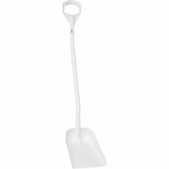 Vikan Ergonomic shovel_ 340 x 270 x 75 mm_ 1280 mm_ White