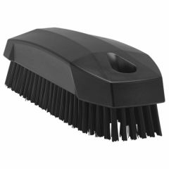 Vikan Hand Brush S _ Nailbrush_ 130 mm_ Hard_ Black