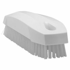 Vikan Hand Brush S _ Nailbrush_ 130 mm_ Hard_ White