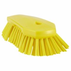 Vikan Hand Brush XL_ 240 mm_ Very hard_ Yellow