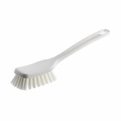 Vikan Medium Bristle White Scrubbing Brush_ 23mm