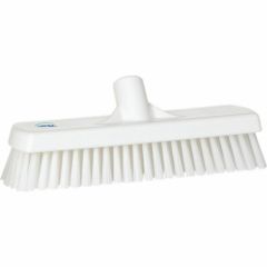 Vikan Wall__Floor Washing Brush_ 305 mm_ Hard_ White