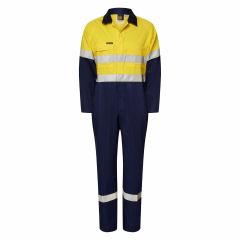 Workcraft WC3070 Hi Vis Hoop Reflective Lightweight Coverall_ Yel