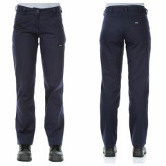 Workit Ladies Lightweight Cotton Drill Cargo Pants_ NAVY