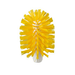 Hill Medium 175 x 115mmø Plastic Core Tube Brush - Yellow