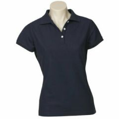 Biz Collection P2125 Ladies Neon Polo, Navy