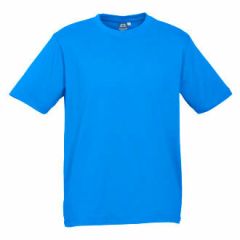 Biz Collection T10012 Mens Ice Tee 185gsm, Cyan