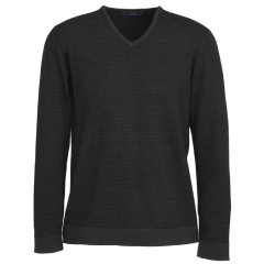 Biz Collection WP131ML Mens Origin Merino Pullover 12 Gauge, Black