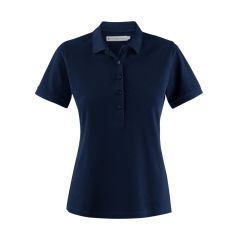 James Harvest Womens Neptune Short Sleeve Polo, Navy